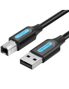 Cable USB 2.0 Impresora Vention USB Tipo-B Macho - USB Macho 480Mbps