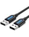 Cable USB 2.0 Vention USB Macho - USB Macho 480Mbps Negro | Logroño