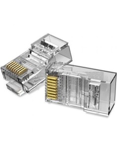 Conector RJ45 Cat.6 UTP 100 uds | Logroño