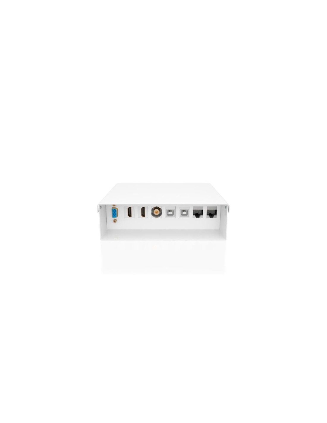 Caja de Conexiones Aisens VGA - 2x HDMI - Jack 3.5 - 2x USB-B - 2x RJ4
