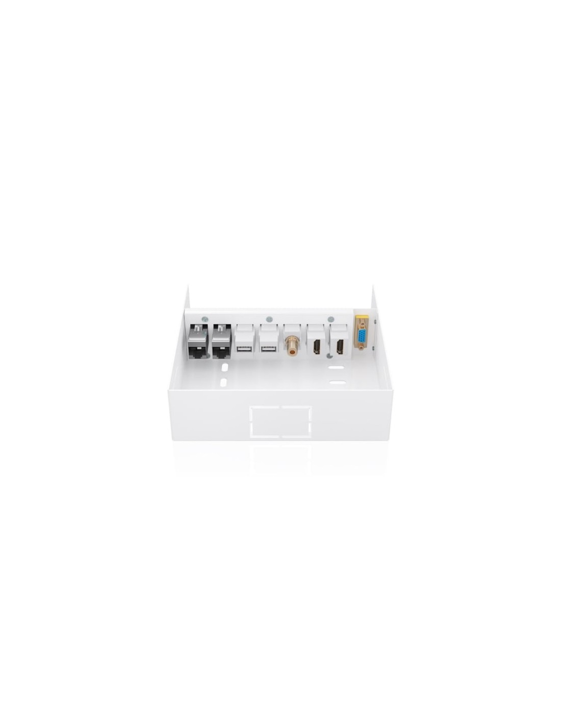 Caja de Conexiones Aisens VGA - 2x HDMI - Jack 3.5 - 2x USB-B - 2x RJ4