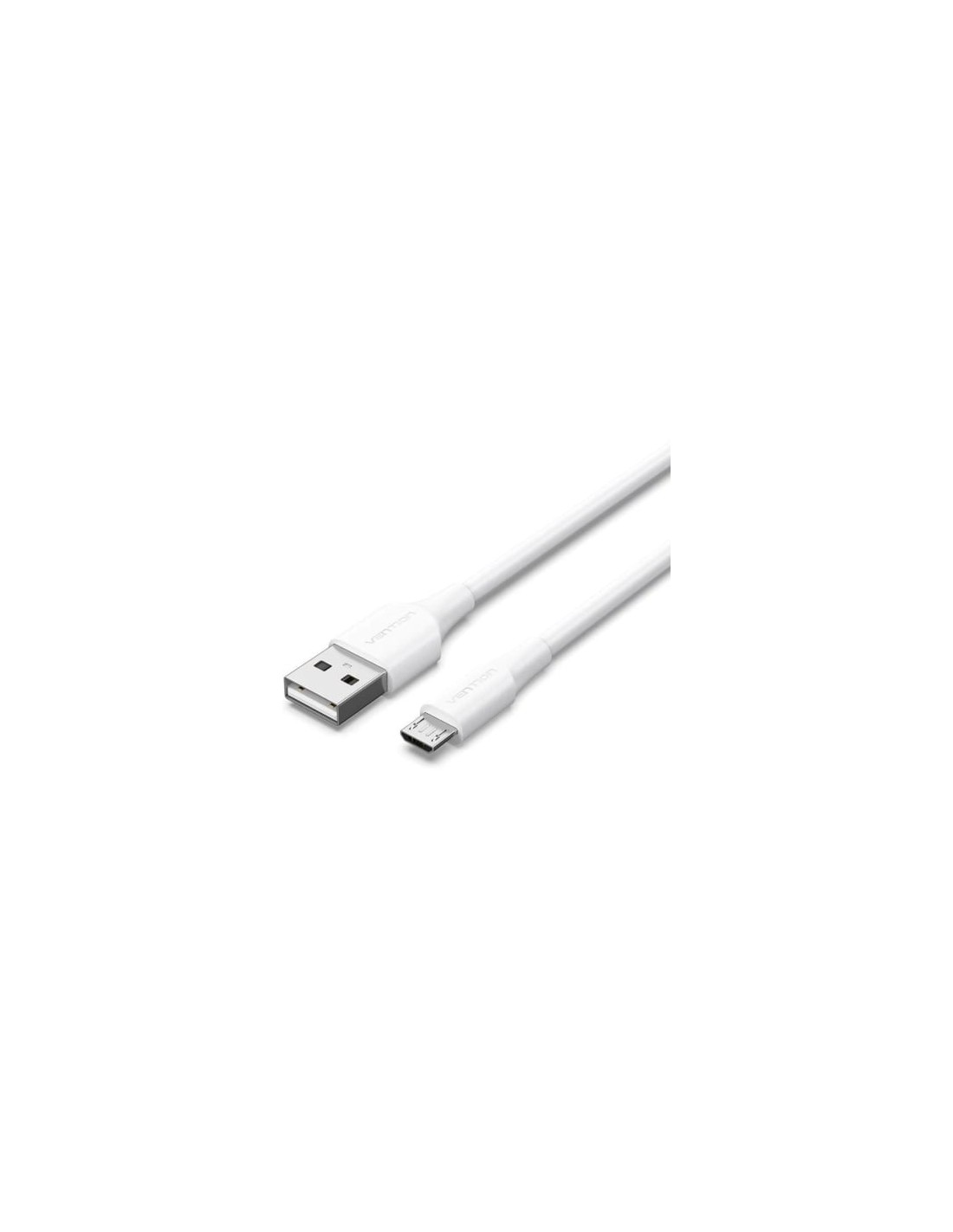 Cable USB 2.0 Vention USB Macho - MicroUSB Macho Hasta 60W 480Mbps
