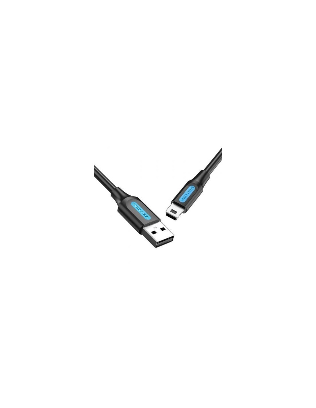 Cable USB 2.0 Vention USB Macho - MiniUSB Macho 480Mbps 50cm Negro