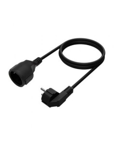 Cable Alargador de Alimentación Aisens CEE7 Macho - CEE7 Hembra Hasta  2