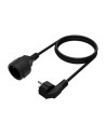 Cable Alargador de Alimentación Aisens CEE7 Macho - CEE7 Hembra Hasta 