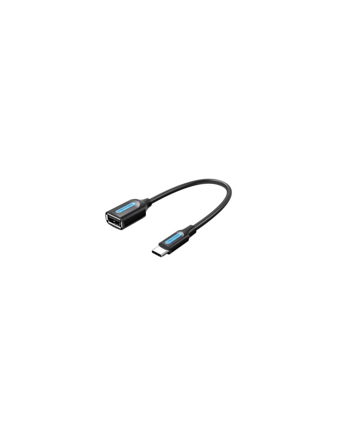 Cable USB 2.0 Tipo-C Vention USB Tipo-C Macho - USB Hembra 15cm 480Mbp