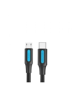 Cable USB 2.0 Tipo-C Vention USB Tipo-C Macho - MicroUSB Macho 480Mbps 2