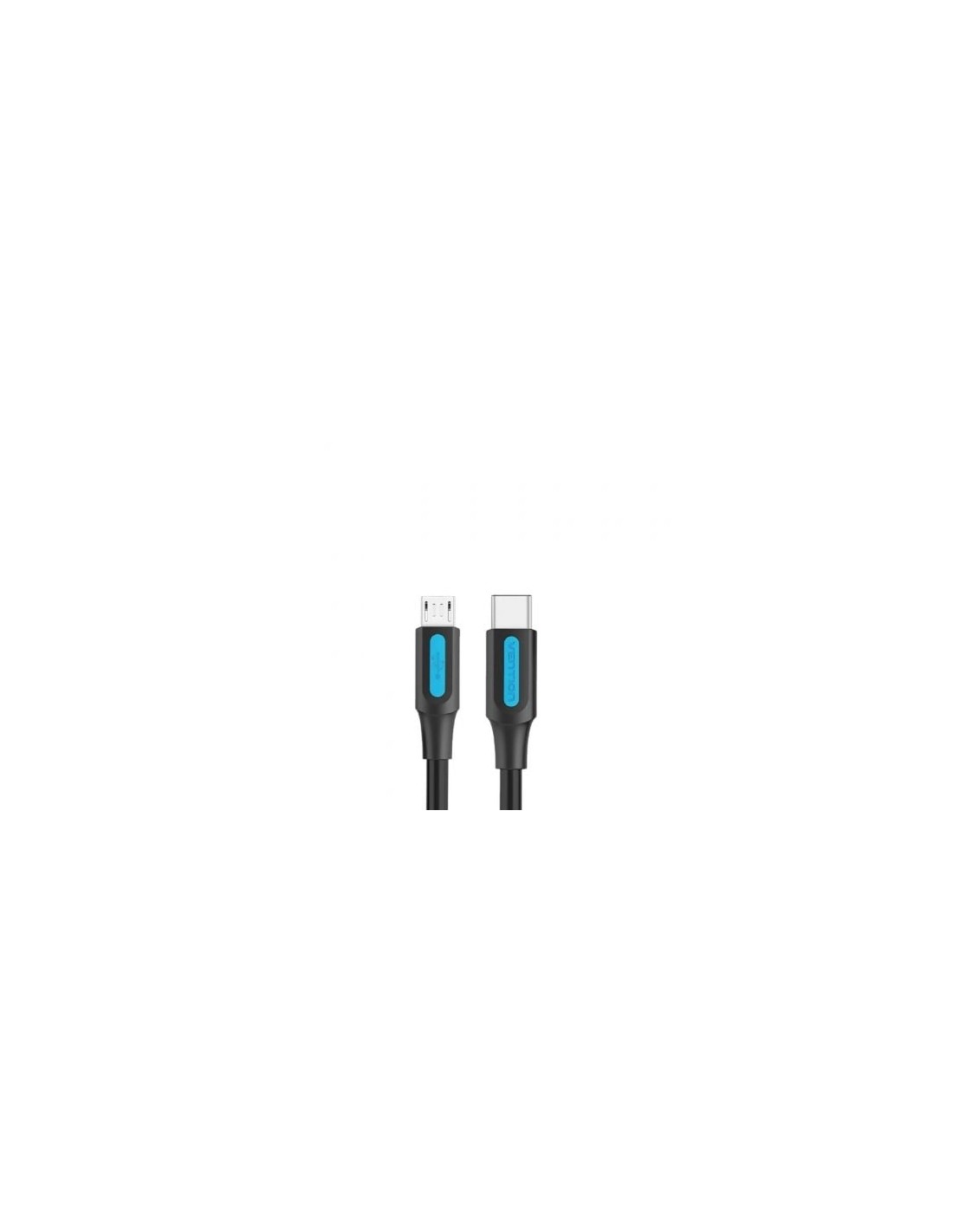 Cable USB 2.0 Tipo-C Vention USB Tipo-C Macho - MicroUSB Macho 480Mbps