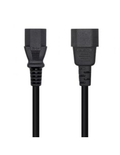 Cable Alimentación Aisens C13 Hembra - C14 Macho Hasta 1500W 3m Negro 2
