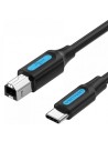 Cable USB 2.0 Impresora Vention USB Tipo-B Macho - USB Tipo-C Macho 48