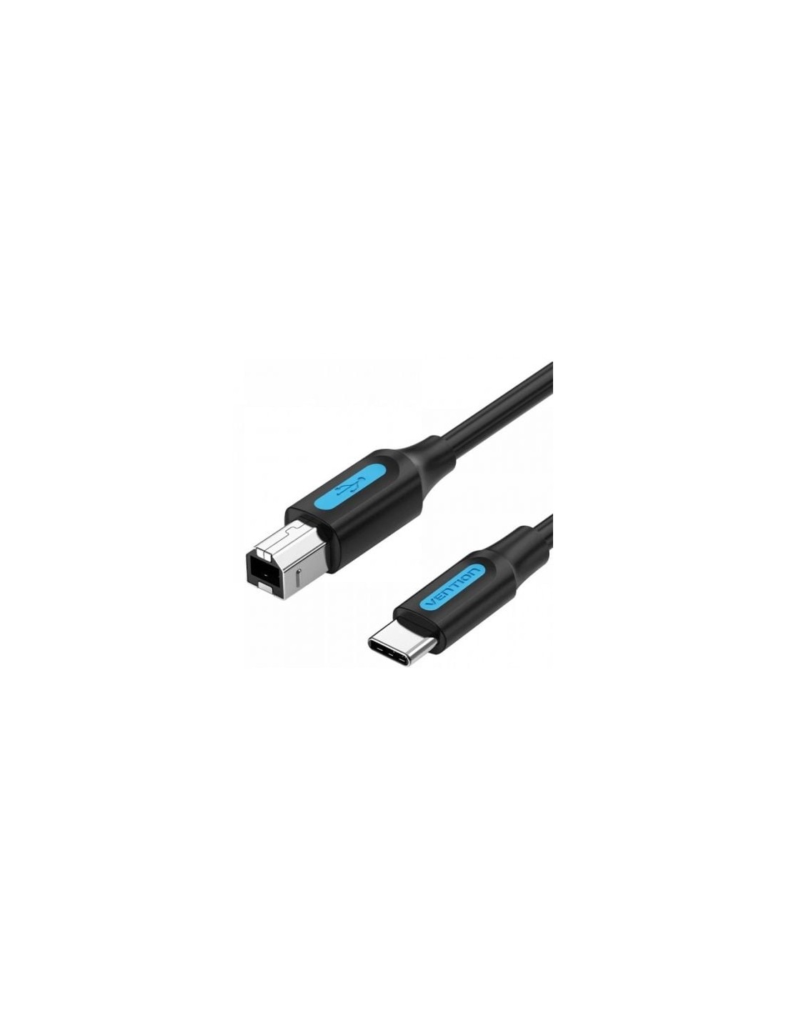 Cable USB 2.0 Impresora Vention USB Tipo-B Macho - USB Tipo-C Macho 48