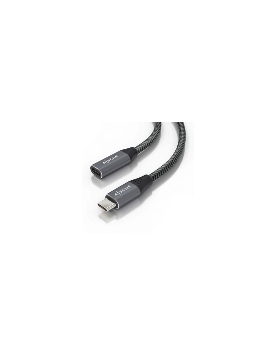 Cable Alargador USB 3.2 Aisens USB Tipo-C Macho - USB Tipo-C Hembra Ha