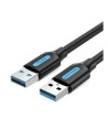 Cable USB 3.0 Vention USB Macho - USB Macho 5Gbps Negro | Logroño