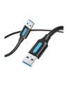 Cable USB 3.0 Vention USB Macho - USB Macho 5Gbps Negro | Logroño