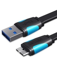 Cable USB 3.0 Vention MicroUSB Macho - USB Macho Hasta 10W 5Gbps 1m Az