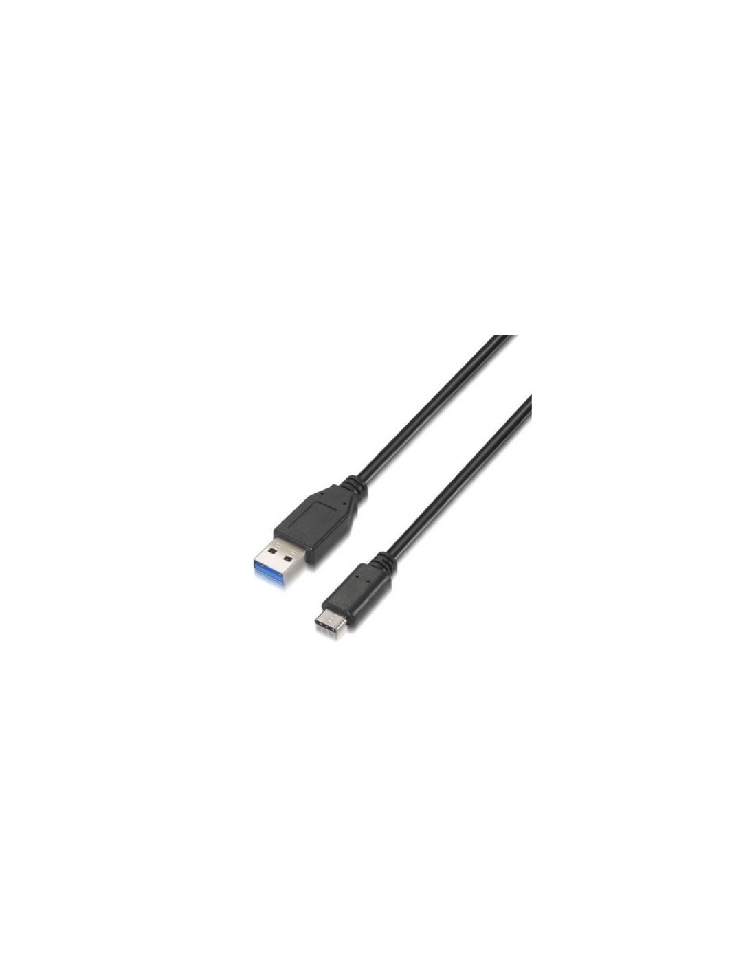 Cable USB 3.1 Tipo-C Aisens USB Tipo-C Macho - USB Macho 10Gbps Negro
