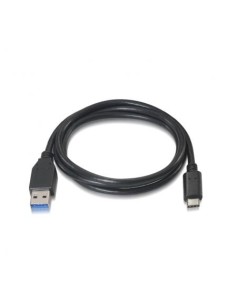 Cable USB 3.1 Tipo-C Aisens USB Tipo-C Macho - USB Macho 10Gbps Negro 2