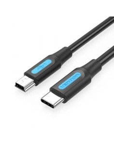 Cable USB 2.0 Tipo-C Vention USB Tipo-C Macho - MiniUSB Macho Hasta 10