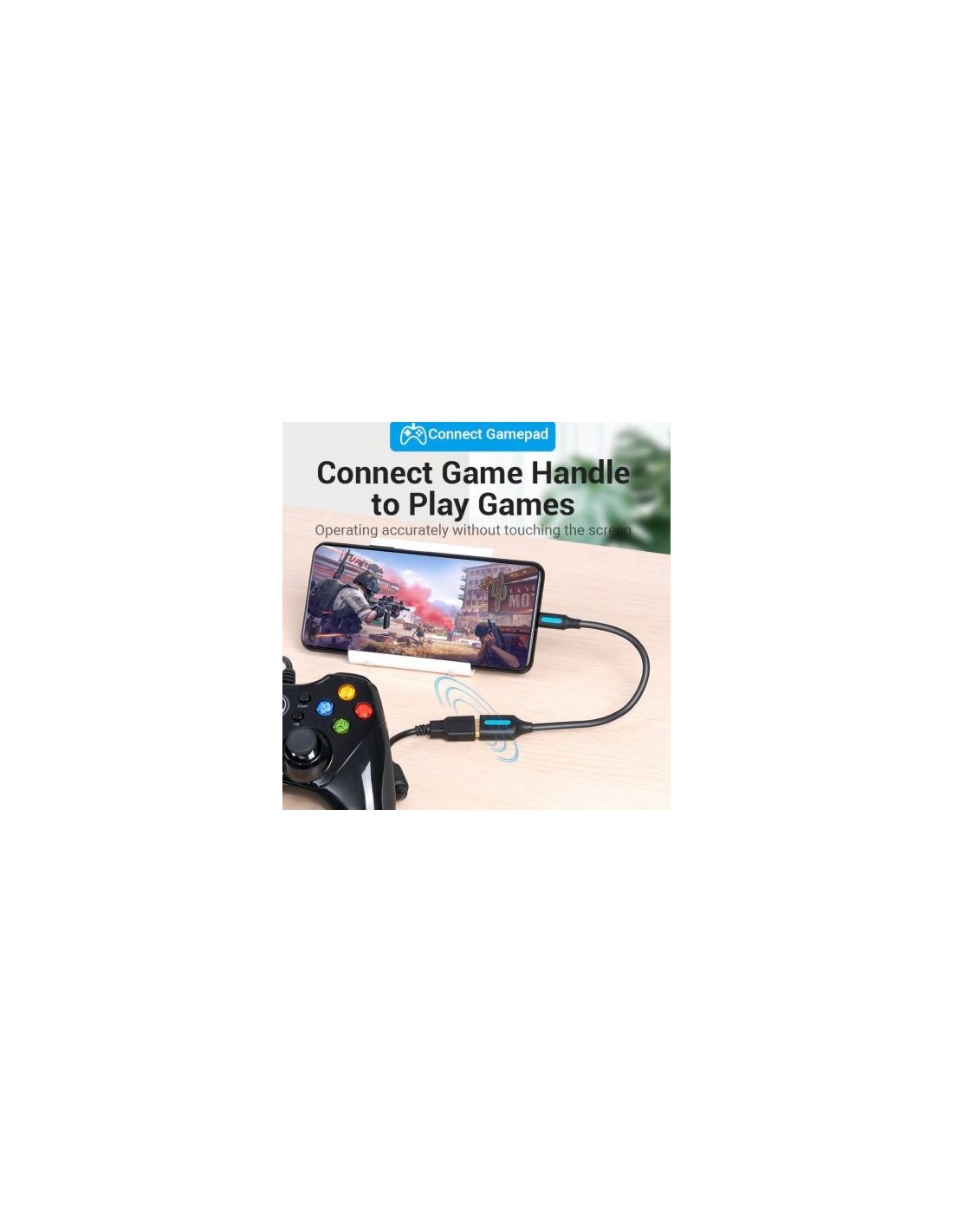 Adaptador USB 3.1 Tipo-C Vention USB Tipo-C Macho - USB Hembra