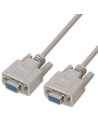Cable Serie RS232 Aisens DB9 Hembra - DB9 Hembra Hasta 0.15W 1.6Mbps 1