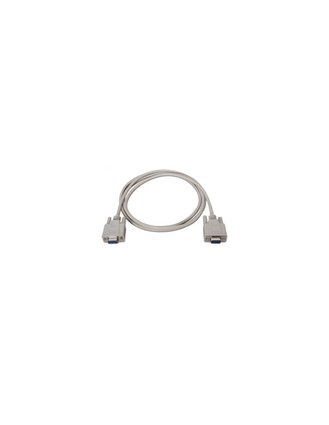 Cable Serie NULL Modem Aisens DB9 Hembra - DB9 Hembra Hasta 0.15W 1.6M
