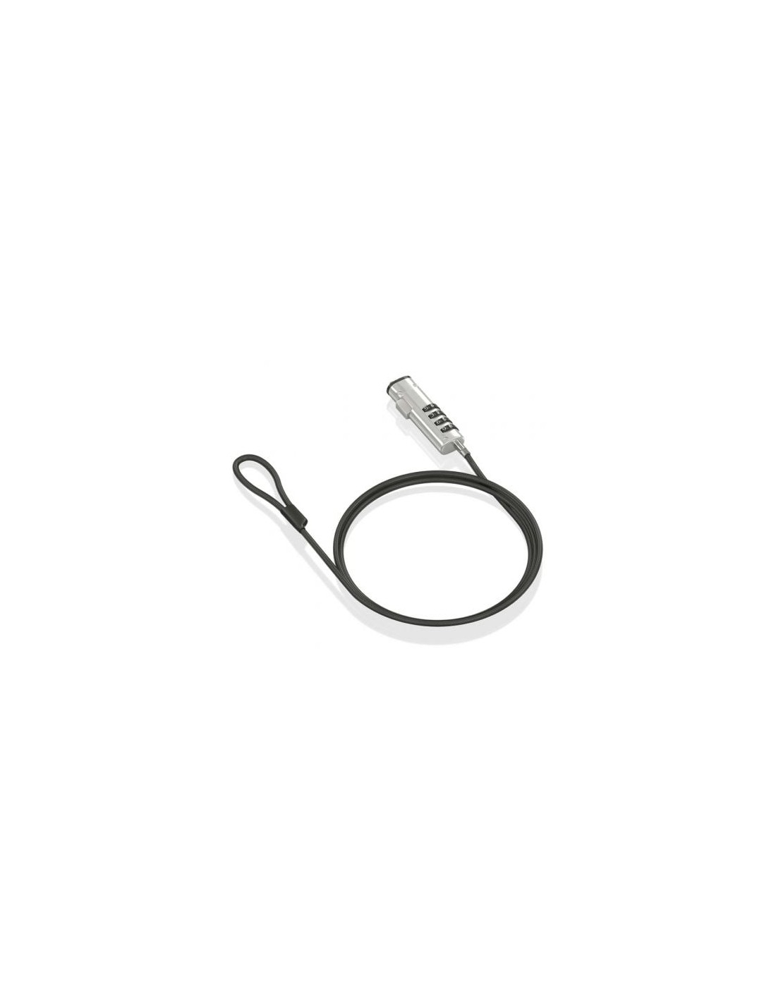 Cable de Seguridad Tipo NANO para Portátiles Aisens 1.5m | Logroño