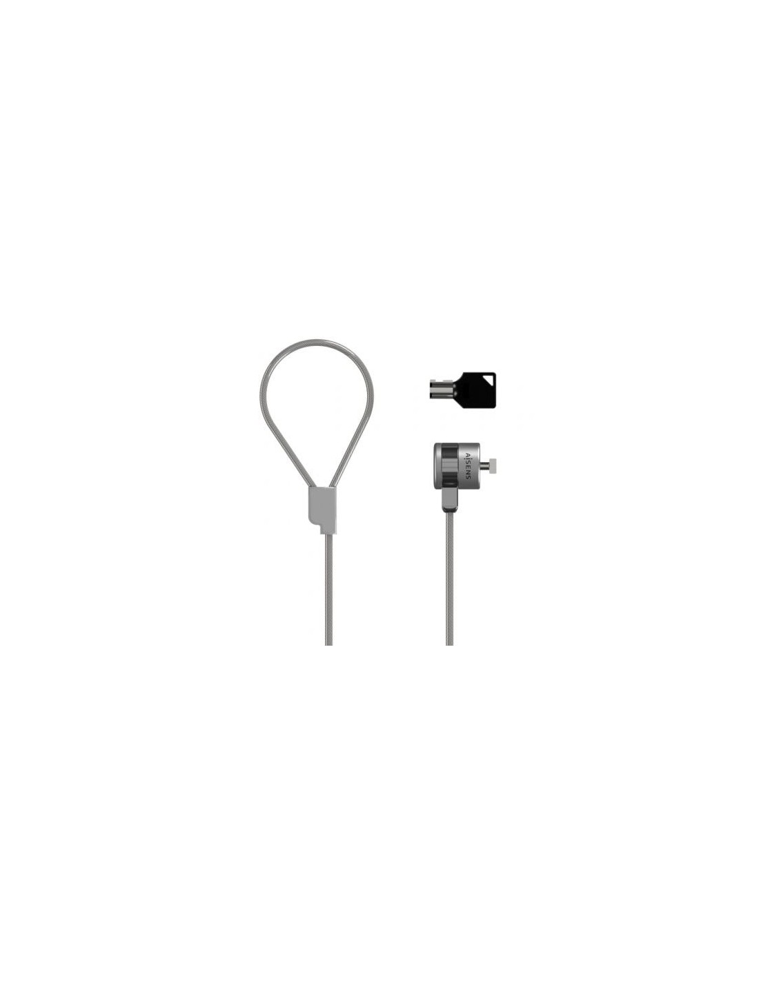 Cable de Seguridad para Portátiles Aisens 1.5m | Logroño
