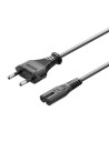 Cable Alimentación Forma 8 Vention CEE7 16 Macho - C7 Hembra 1.8m
