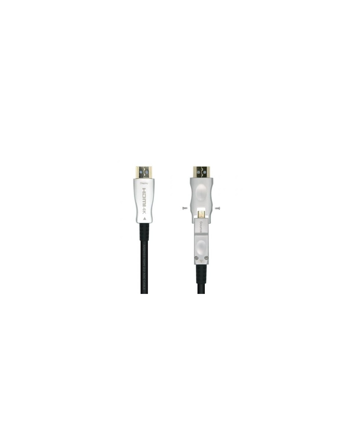 Cable HDMI 2.0 AOC 4K Desmontable Aisens HDMI Macho D Macho - HDMI Mac