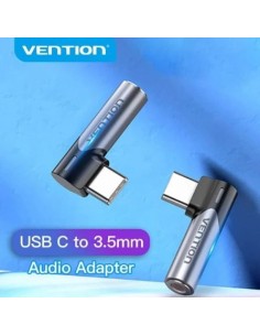 Adaptador Audio Vention Jack 3.5 Hembra - USB Tipo-C Macho | Logroño 2