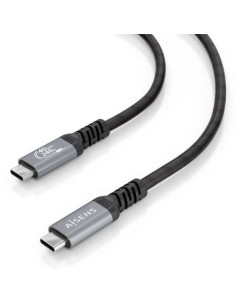 Cable USB 4.0 Tipo-C Aisens USB Tipo-C Macho - USB Tipo-C Macho Hasta 