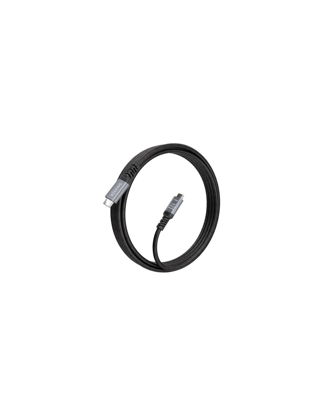 Cable USB 4.0 Tipo-C Aisens USB Tipo-C Macho - USB Tipo-C Macho Hasta 