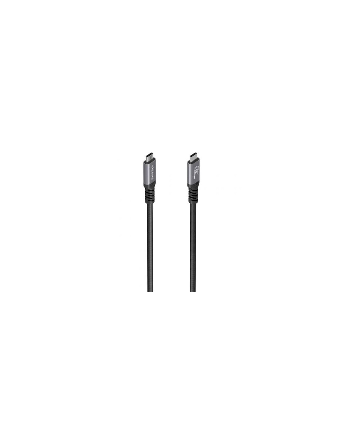 Cable USB 3.2 Tipo-C Aisens USB Tipo-C Macho - USB Tipo-C Macho Hasta 