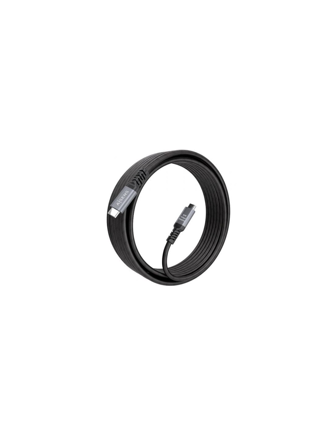 Cable USB 3.2 Tipo-C Aisens USB Tipo-C Macho - USB Tipo-C Macho Hasta 