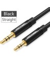 Cable Estéreo Vention Jack 3.5 Macho - Jack 2.5 Hembra 50cm Negro