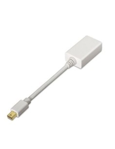 Conversor Aisens Mini DisplayPort Macho - HDMI Hembra 15cm Blanco