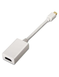 Conversor Aisens Mini DisplayPort Macho - HDMI Hembra 15cm Blanco 2