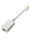 Conversor Aisens Mini DisplayPort Macho - HDMI Hembra 15cm Blanco