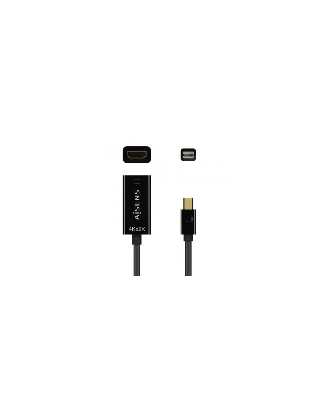 Cable Conversor Aisens Mini DisplayPort Macho - HDMI Hembra Hasta 5W 2