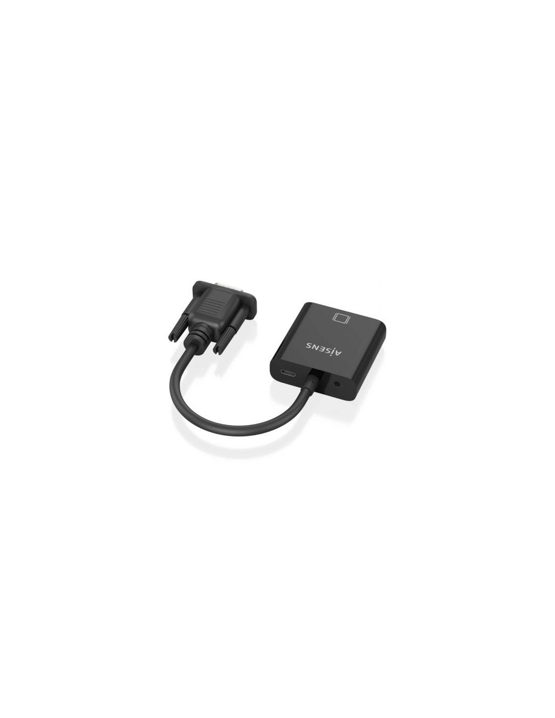 Cable Conversor Aisens VGA Macho HDMI Hembra - Jack 3.5 Hembra - Micro