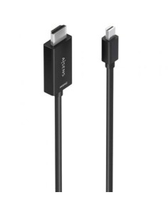 Cable Conversor Aisens Mini DisplayPort Macho - HDMI 4K Macho Negro