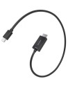 Cable Conversor Aisens Mini DisplayPort Macho - HDMI 4K Macho Negro