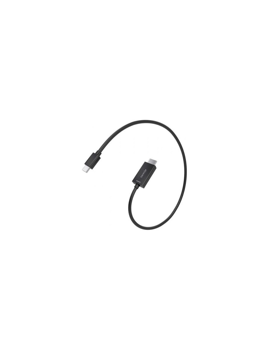 Cable Conversor Aisens Mini DisplayPort Macho - HDMI 4K Macho Negro