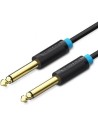 Cable Mono Vention Jack 6.5 Macho - Jack 6.5 Macho Negro | Logroño