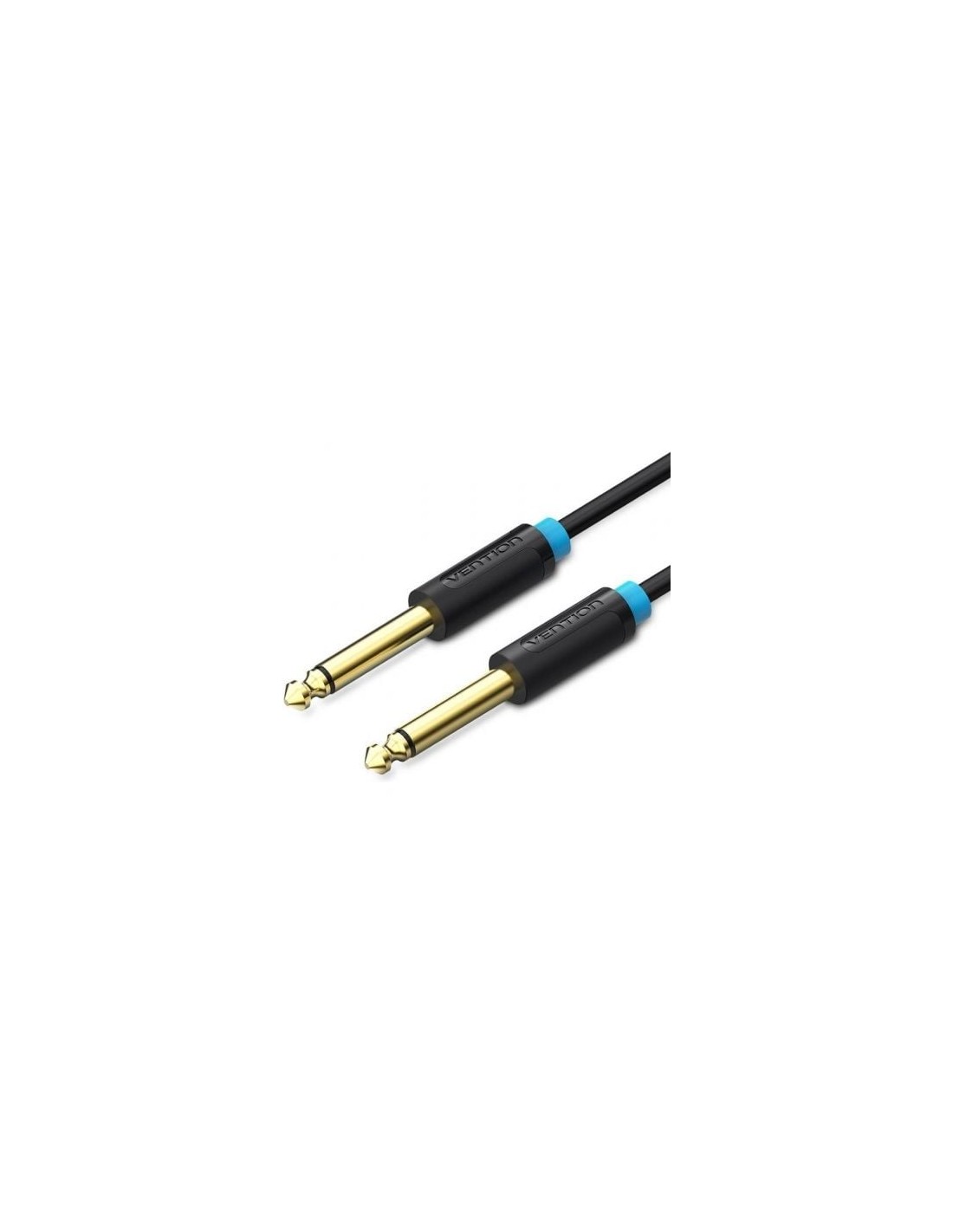 Cable Mono Vention Jack 6.5 Macho - Jack 6.5 Macho Negro | Logroño