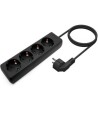 Regleta Aisens 4 Tomas de Corriente Cable 1.4m | Logroño