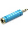 Adaptador Jack Vention Jack 3.5 Macho - Jack 6.5 Hembra Azul | Logroño