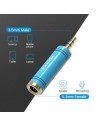 Adaptador Jack Vention Jack 3.5 Macho - Jack 6.5 Hembra Azul | Logroño