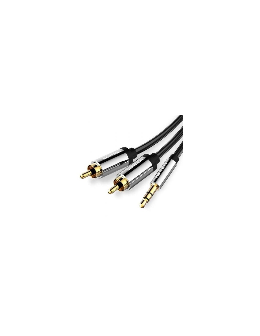 Cable Estéreo Vention Jack 3.5 Macho - 2x RCA Macho | Logroño