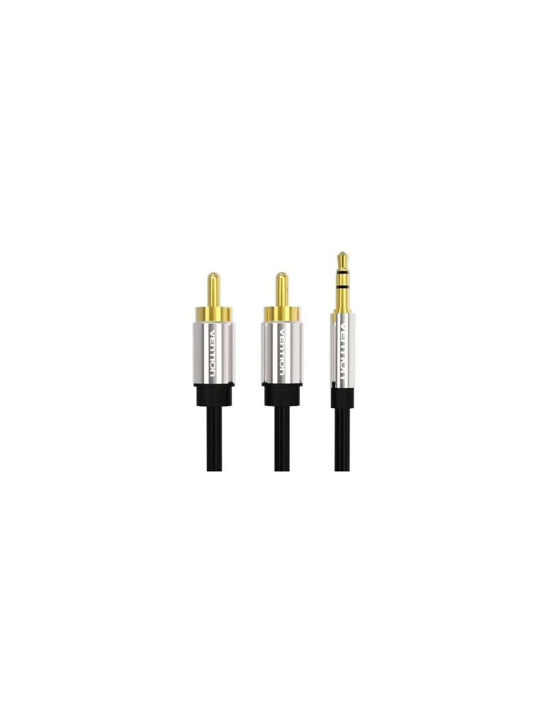 Cable Estéreo Vention Jack 3.5 Macho - 2x RCA Macho | Logroño
